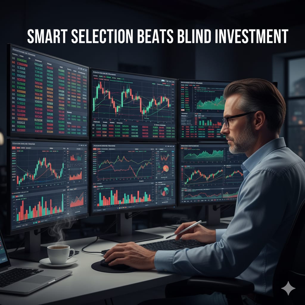 data chartsSmart Selection Beats Blind Investment